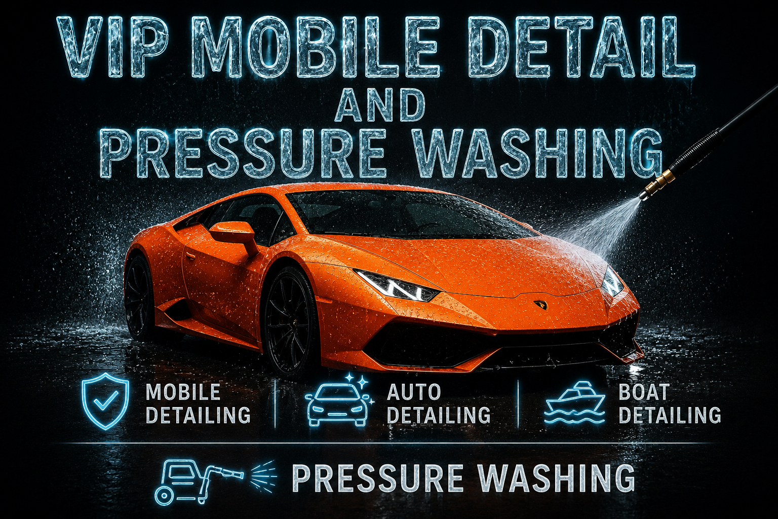 vip mobile detail and pressure washing services